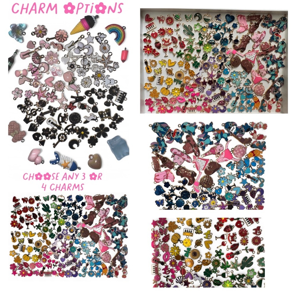 Custom Keychain Walkthrough - Choose your Beads, Keychain, Pompom, and Charms! - Picture 7 of 7